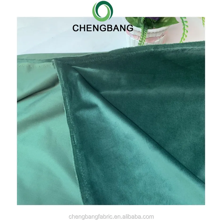 Фабричная ткань Chengbang, полиэстер, спандекс, супермягкая блестящая плюшевая ткань Minky, зимние леггинсы, флисовая велюровая ткань