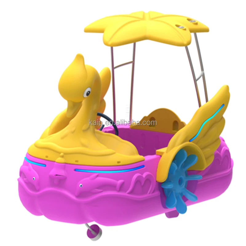 New Style Water Outdoor Activities Electric Swan Mini Bumper Water Paddle Boat Hand Rowing clear Kayak Jet Ski Anti-skid Board