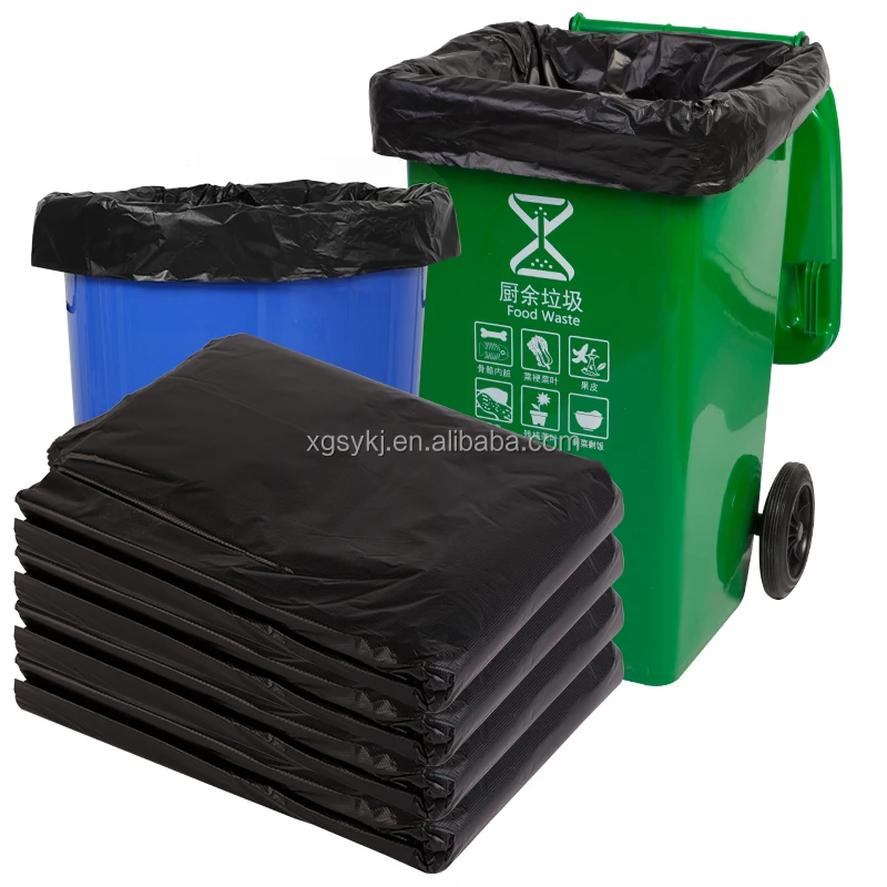 Heavy Duty Commercial Trash Bag Extra Large Durable