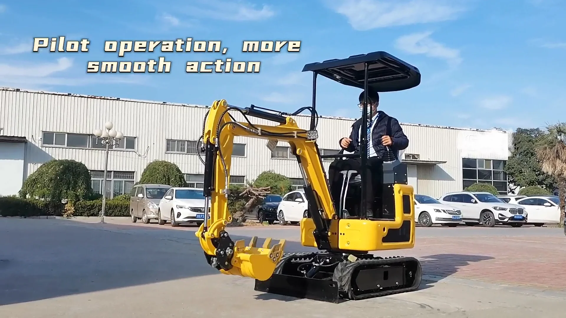 Rippa Hydraulic Digger Excavator Kubota Engine Excavator Machine 0.8 ...