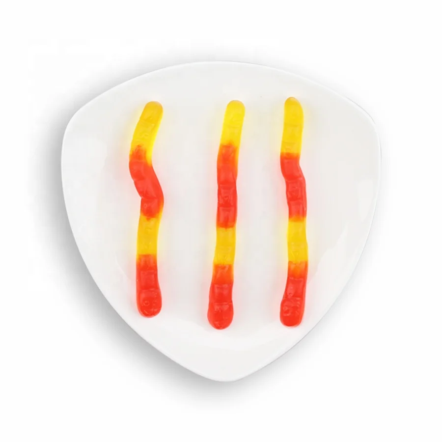 Halal Vat19 Gummy Worms Candy and Sweets