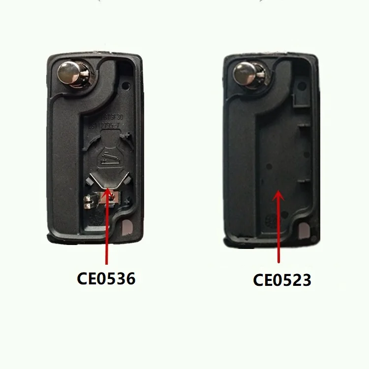 Buy 2 Button Flip Remote Key Case Shell For PEUGEOT 207 107 407 308 307 - View #6