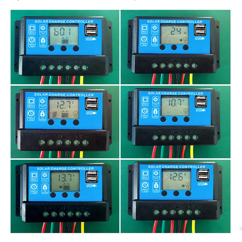 10A PWM Dual Battery Charge Controller