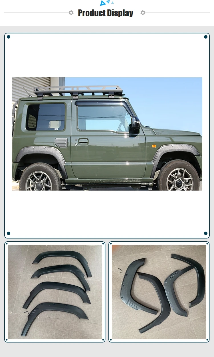 ford van fender flares on 2020 Jimny Accessories Car Wheel Eyebrow Fender Flare For Suzuki Jimny Jb64 Buy Wheel Eyebrow For Jimny Jb74 Fender Flares For Suzuki Jimny Fender Flares For Jimny 2019 Jimny Fender Flare Jb74fender