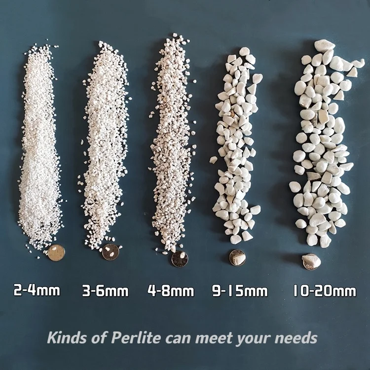China Supplier Lower Bulk Expanded Raw Perlite Price 100l For