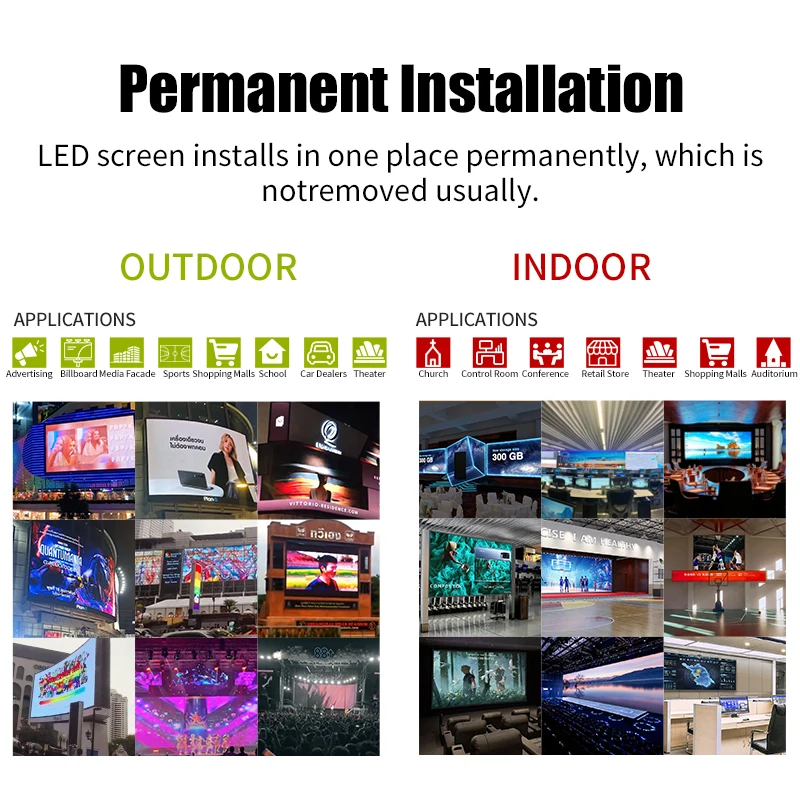 Taurus T3 Outdoor High Brightness LED Display 3x6 2x5 4x8 Digital Billboard for Store Front Signs