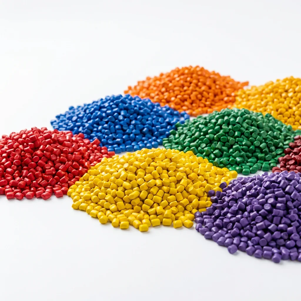 Pure Yellow Color Medical Grade Automotive Parts Masterbatch for Blown Film Drawing Grade Applications PE/PP Compatible