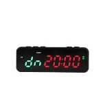Mini Portable Gym Timer 1 Inch LED Interval Timer Magnetic Wireless Rechargeable Workout Timer For Home Gym