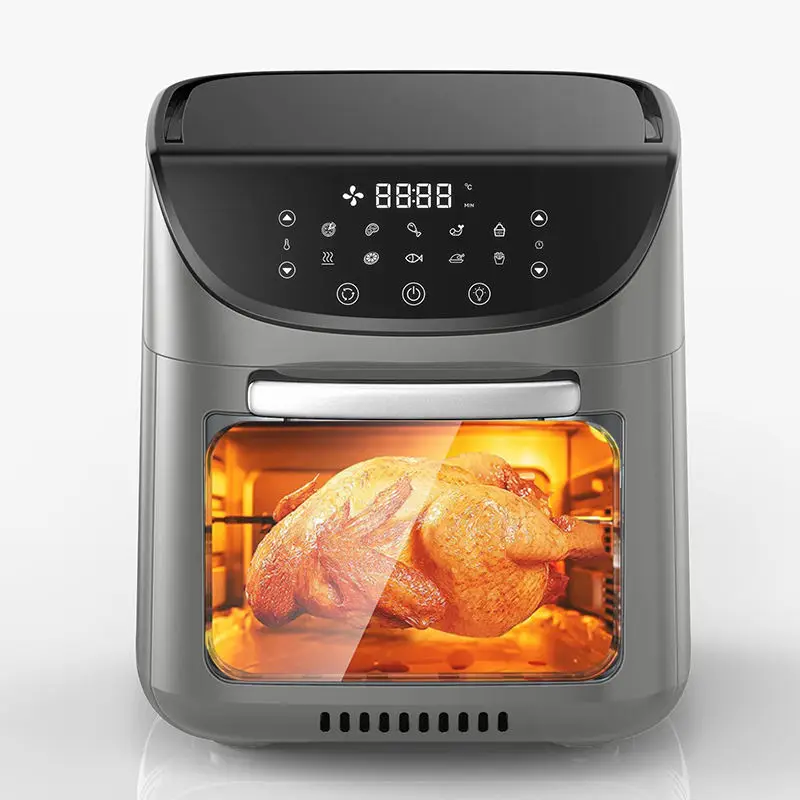 MOOSOO 8 In 1 Mini Air Fryer 2qt With Touchscreen, Temp/timer