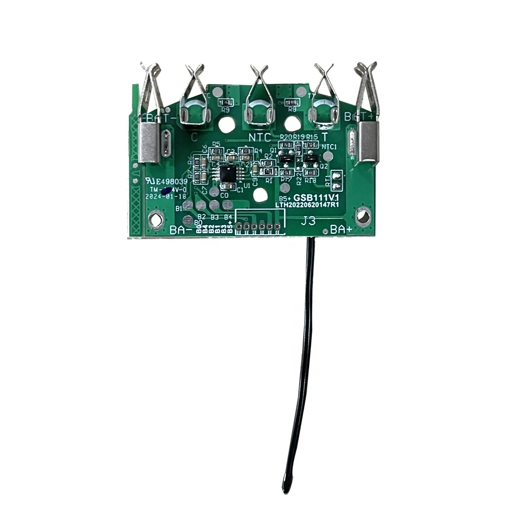 18V 4Ah Rechargeable Lithium Ion Battery Pack For Power Tool Like Bohi Drill Model BAT609