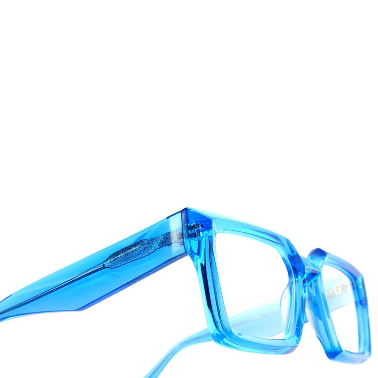 Optical High Quality Luxury Square Acetate Eyeglass Frames Prescription