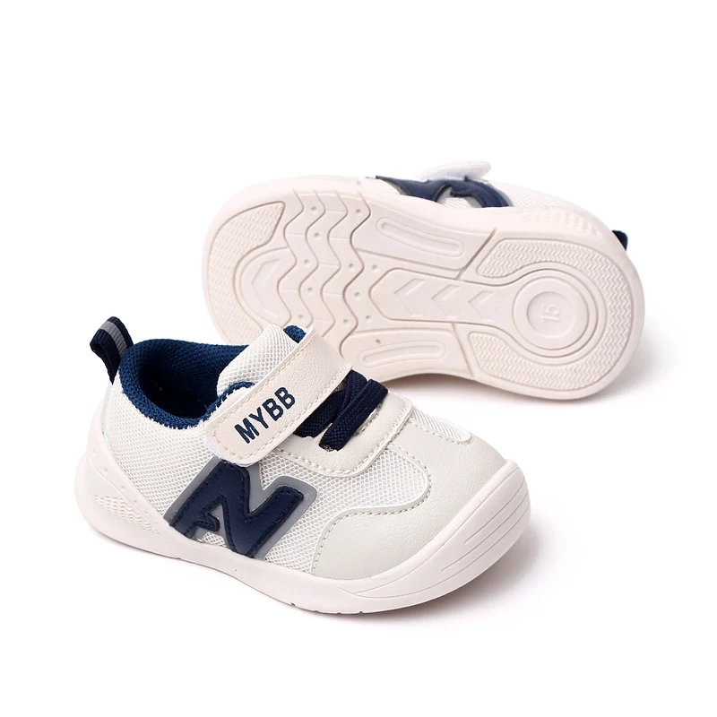 Boys and Girls Walking Shoes Soft Soles Children's Small White Shoes Non-slip Breathable Casual Shoes factory