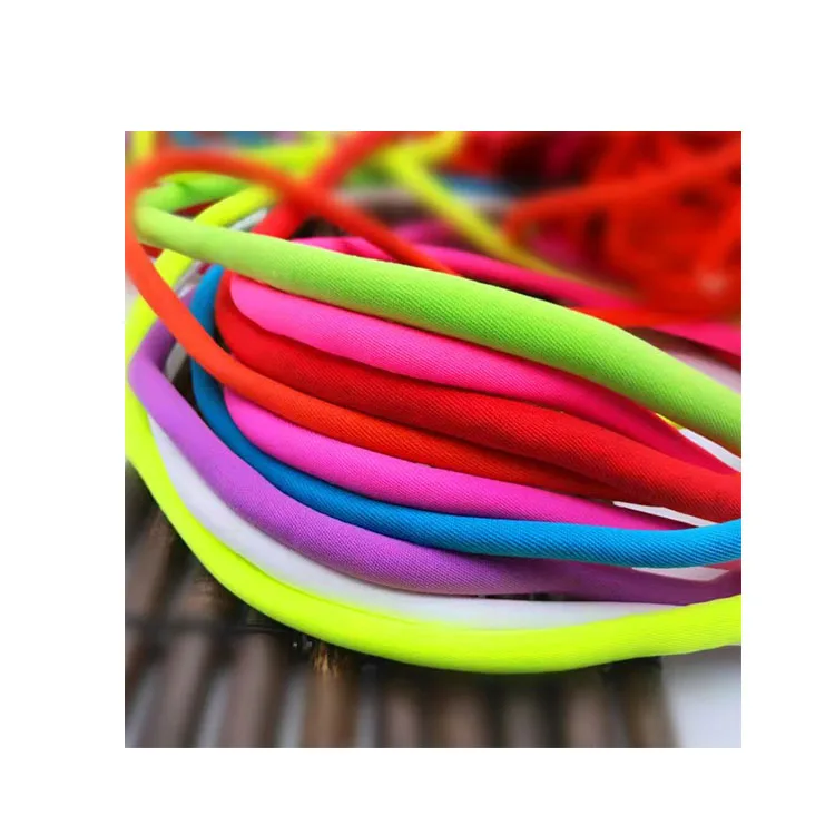 Круглая плетеная веревка из высококачественного полиэстера и хлопка 4 мм 5 8