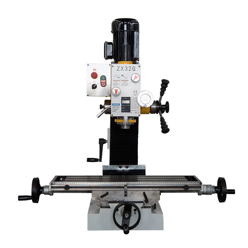 ZX32G 32mm Manual Milling Machine - Durable Metalworking Tool for