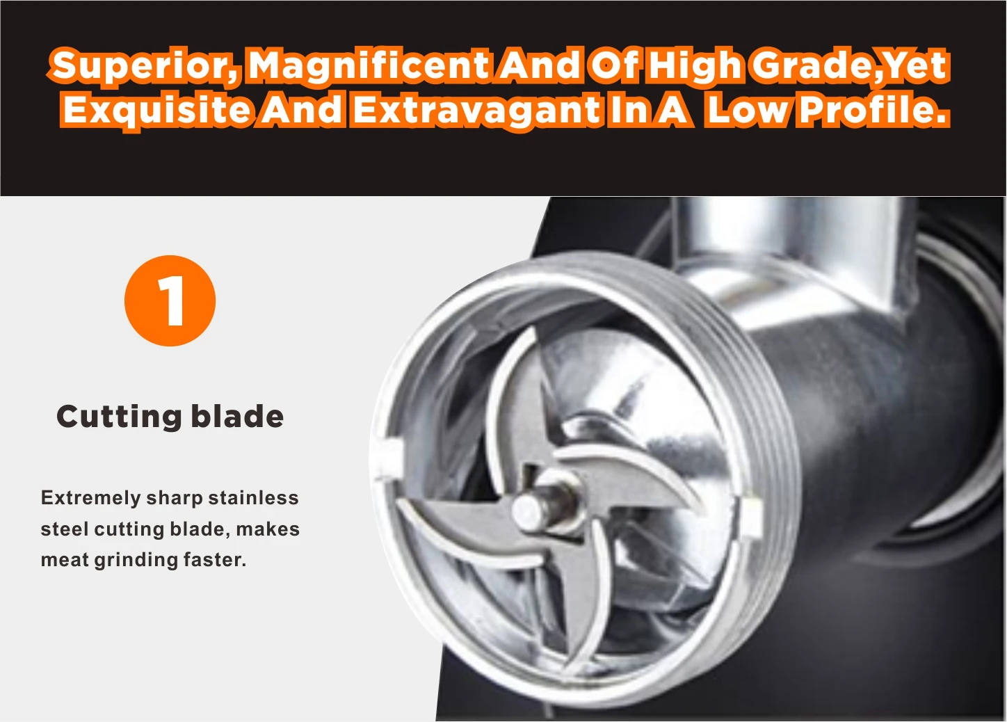 Powerful 3000w Meat Grinder Amg36 Metal Gear Box & Gears Stainless Steel Housing Buy Meat