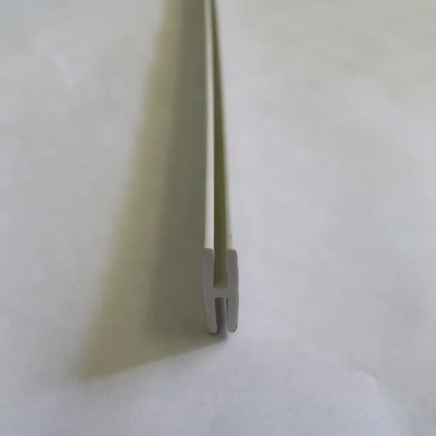 H-Shape PVC Plastic Profile for 2mm Thickness Sheet