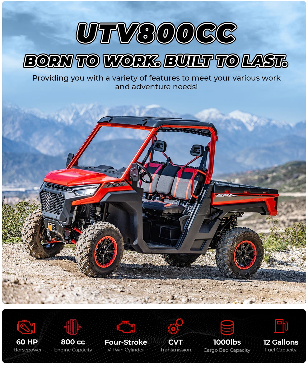 2024 New Farm Offroad 4x4 800cc 1000cc A Odes Utv For Adults Buy Utv