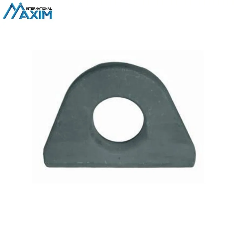 Marine Container Fittings Forged Steel Weld-On Shipping Container Single Eye Lashing Plate