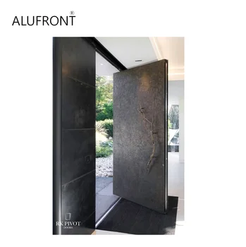 Wholesale Security Exterior Aluminum Entry Swing Professional Luxury Decorative Aluminum Doors for Houses