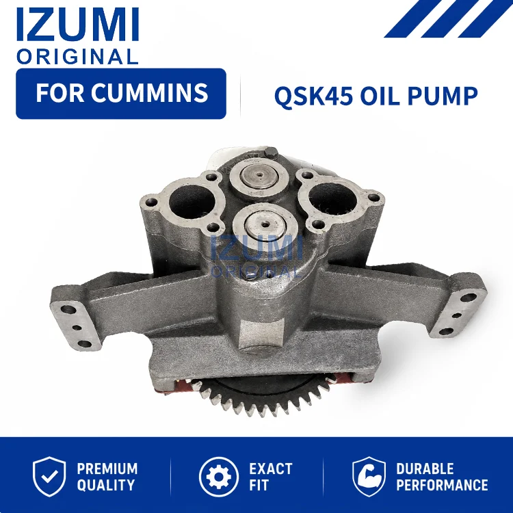 IZUMI ORIGINAL QSK45 6319711 3644520 4100710 3089847 Oil Pump diesel engine parts for Cummins
