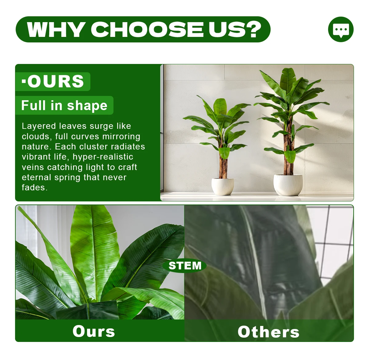 product large 2m outdoor home artificial bonsai tree pe plastic bird paradise palm traveler banana wedding decorative faux grass trees-9