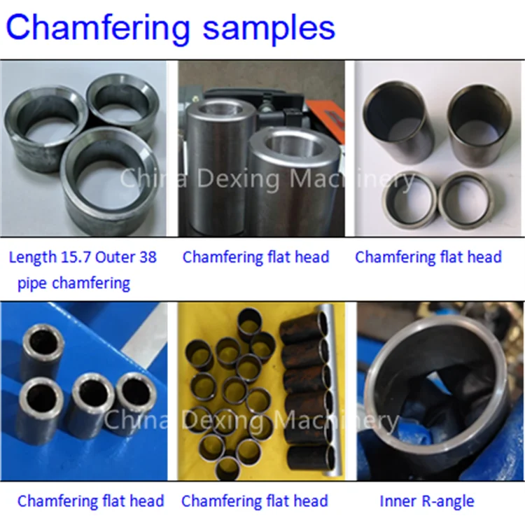 Automatic Beveling Machine for Pipes Featuring Gear and Bearing Core Components