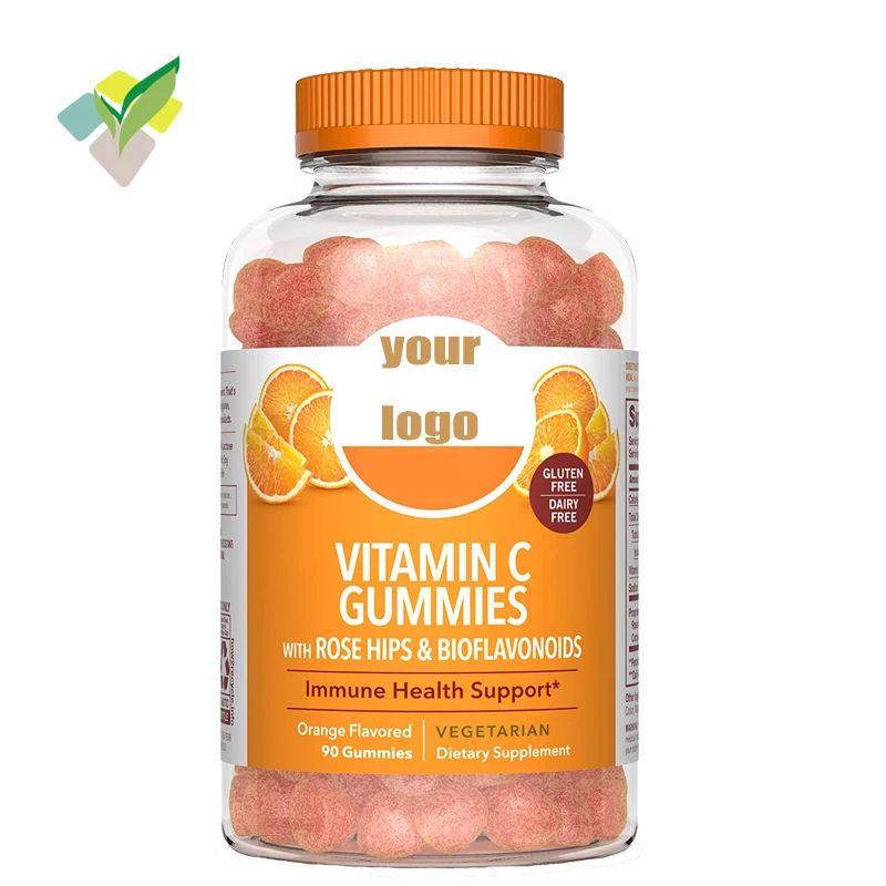 Private Label Collagen Gummies Hair Regrowth Multivitamin C E Supplement Gummy For Hair Skin