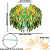 Small-size Gold Green Tinsel Cape
