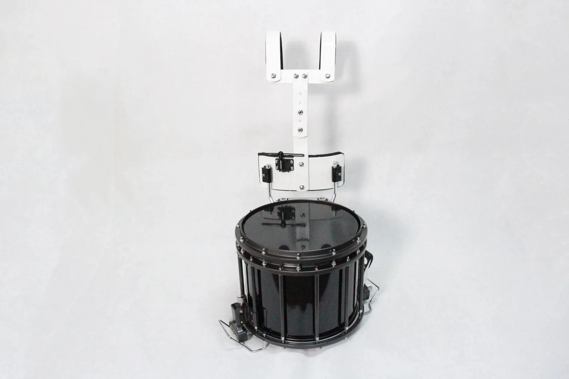 プロスタンドマーチングスネアドラムパーカッション楽器BKとWHドラム