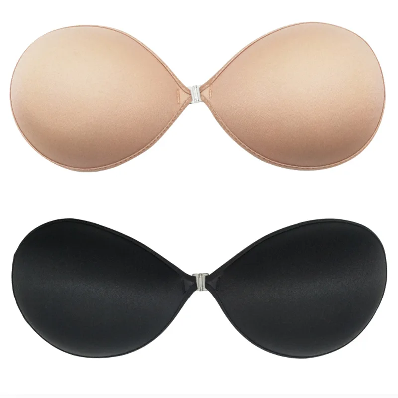 Reggiseno Woman Bra Push Up Invisibile Senza Spalline Adesivo Schiena TrAdE Shop Traesio
