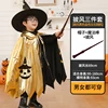 cloak + hat + magic wand