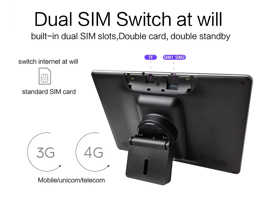 10.1" Wifi & 3g Installed In The Headrest Rear Seat Player Car Headrest