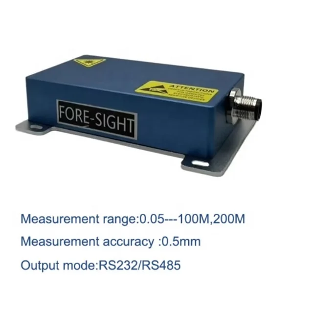Distance Measurement 0-500m  High Frequency Measurement and RS485 Communication Laser Distance Sensor  for Steel Slab Detection