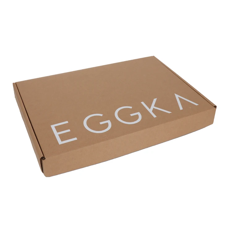 Custom Foldable Paper Corrugated Shipping Carton Laptop Packaging Box with Plastic Handle for Computer Tv