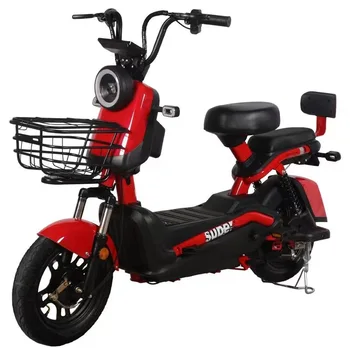 Two Wheeled City Electric Bike 14 Inch  Motorcycle Tires  Bike Portable Foldable 500w Electric Scooter Bicycle