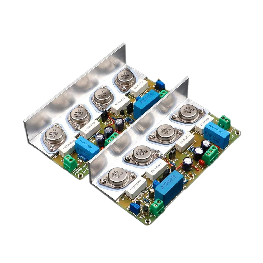 thumbnail interactive-video image 1 of JLH 2003 Pure Class A OCL SEPP Amplifier Bare PCB – Unbranded DIY Audio Board 1 of 3