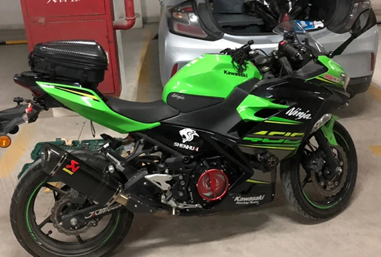 初日カバー Ninja400オートバイクラッチカバーKawasaki Z400 Ninja400透明
