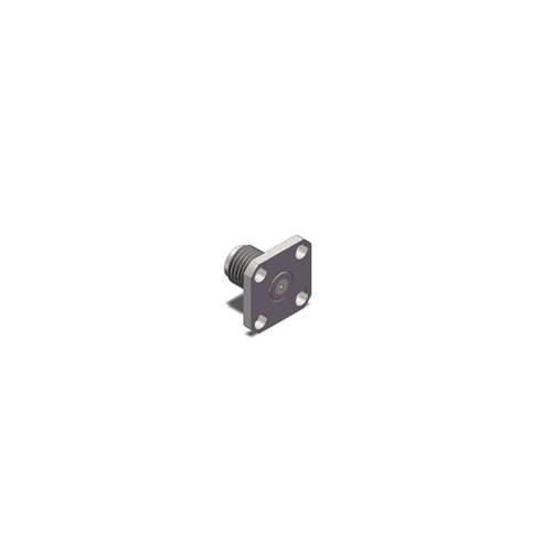 Factory High Quality Stainless Steel SMA Female Four Hole Flange Rf Coaxial Connector Flange Straight Connector