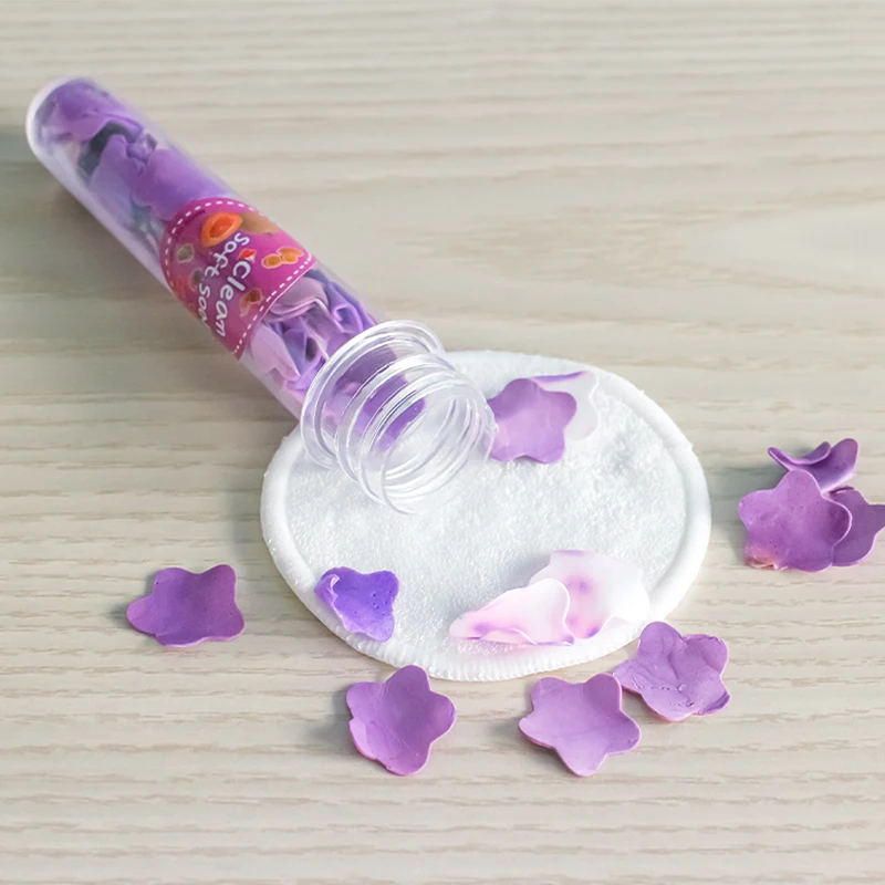 Hand Washing Paper Soap Sheet  Travel Supplies Disposable Paper Flower Disinfecting Soap Paper