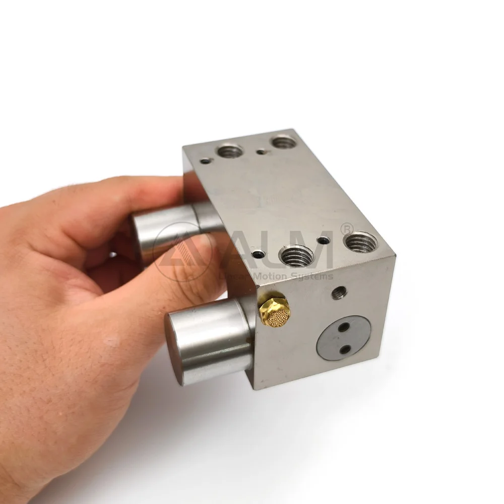 Industrial 25mm Linear Shaft NC Clamp YKS25 Alternative Pneumatic Clamping Element for Zimmer MKRS2500A