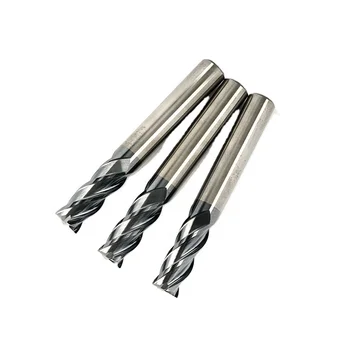 Hrc65 Efficiency 4 Flutes Lengthening Type Milling Cutter End Mill