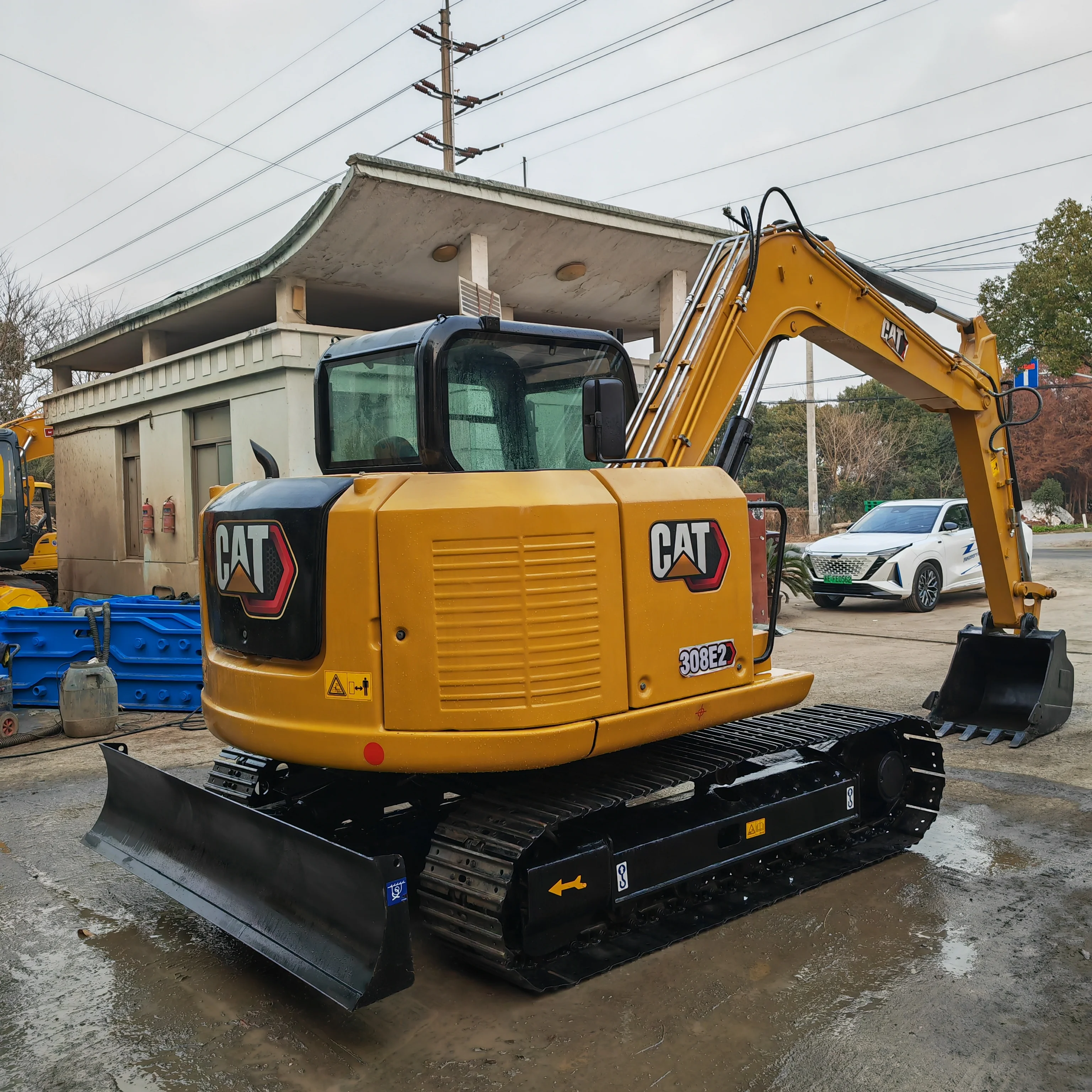 Japan Original Used Caterpillar Excavator Cat 308e2 308e With Stable ...