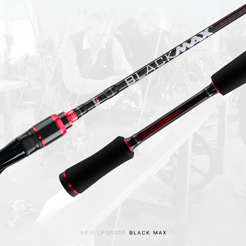 Abu Garcia Fishing Rod Spinning Casting Black Max BMAX 1.98m 2.13m