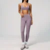 Reggiseno/Leggings viola