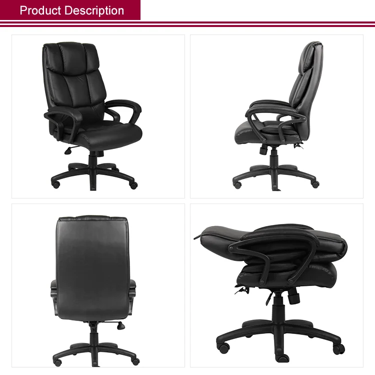 Leather Executive Chair with Swivel Seat Office Chair