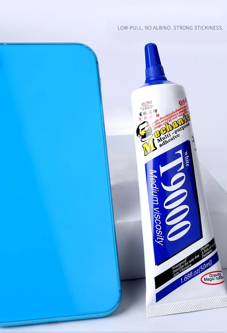 MECHANIC T9000 Epoxy Resin Liquid Adhesive Glue for Phone Frame White Glue Environmental Protection Universal Glue Repair