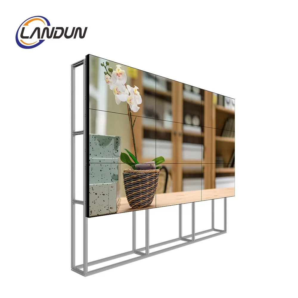 55 дюймов 3 5 мм ЖК-дисплей/светодиодные видео стены и высокое качество дешевые HD ЖК-видео настенный контроллер