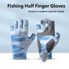 Fishing light blue