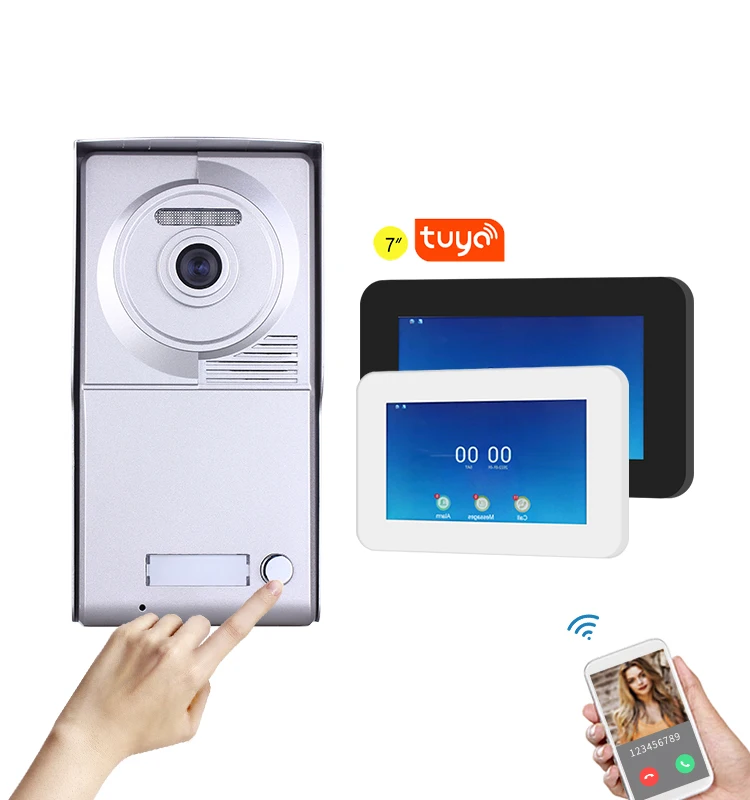 Smart Lock Tuya Intercom System Video Door Phone for Home