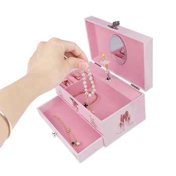 Ballerina Music Package Kids Jewelry Bracelet Box